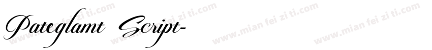 Pateglamt Script字体转换